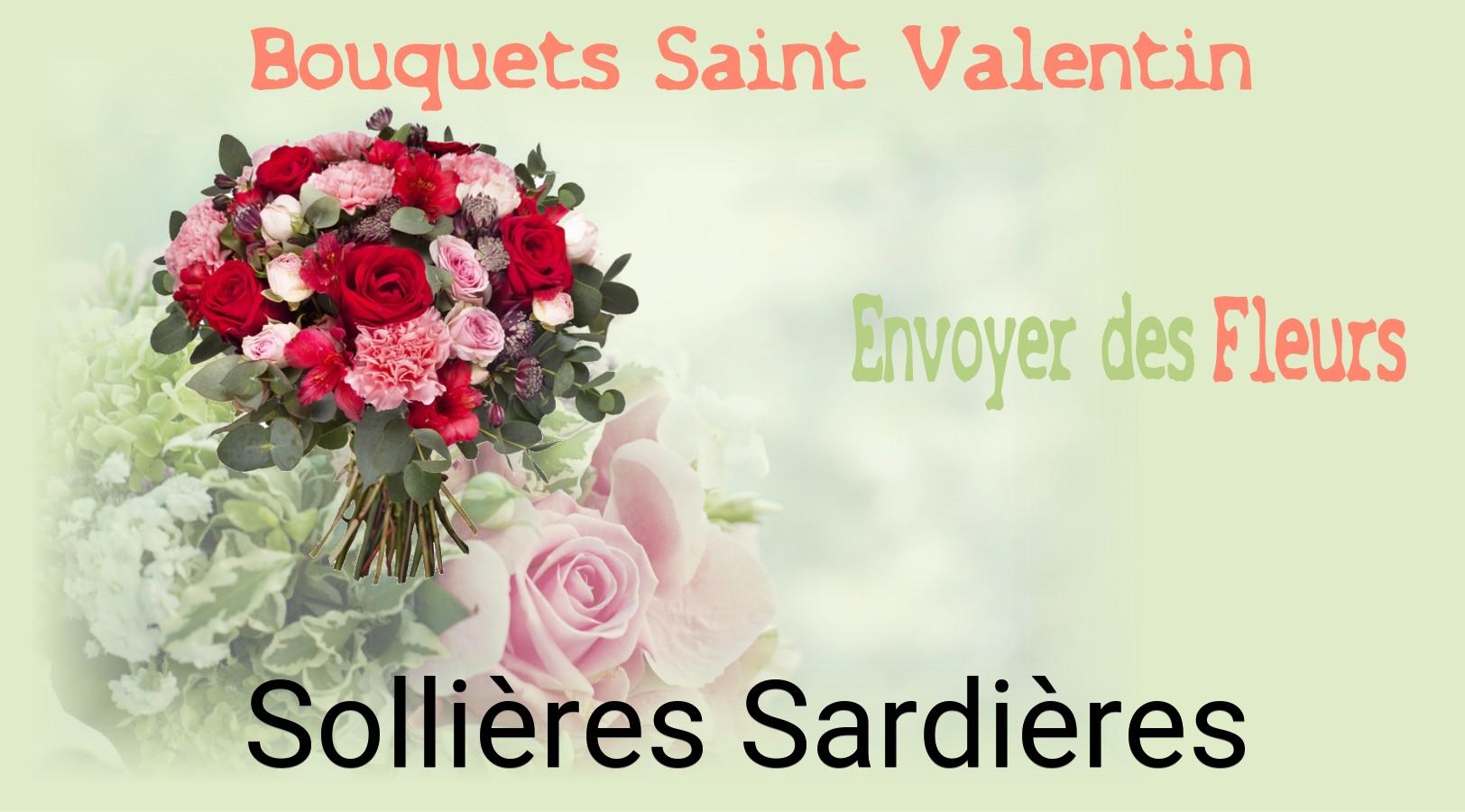 Roses de Saint-Valentin livrées à Sollières-Sardières